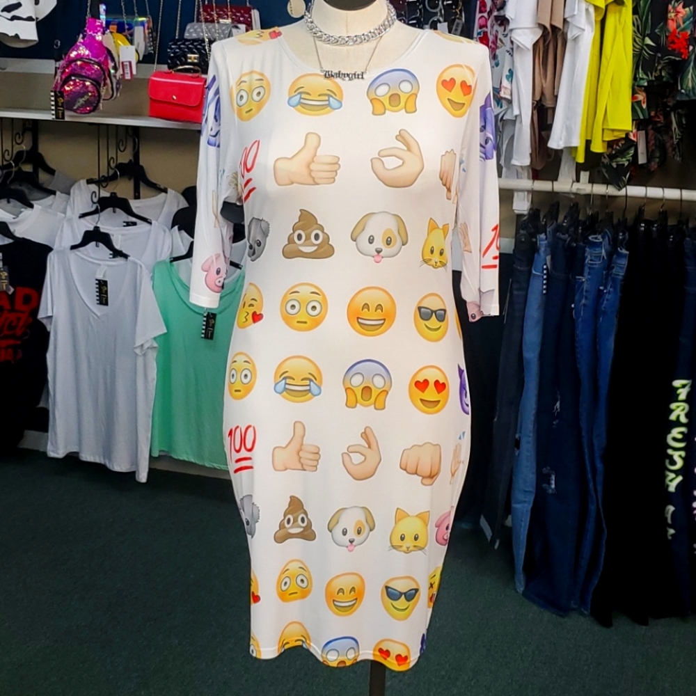 🔥  Emoji Bodycon!! 🔥